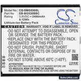 Samsung Replacement Battery, 3.8V, 2400mAh, Li-ion 3