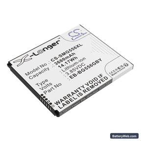 Samsung Galaxy XCover7 5G Replacement Battery, 3.85V, 3680mAh, Li-ion 1