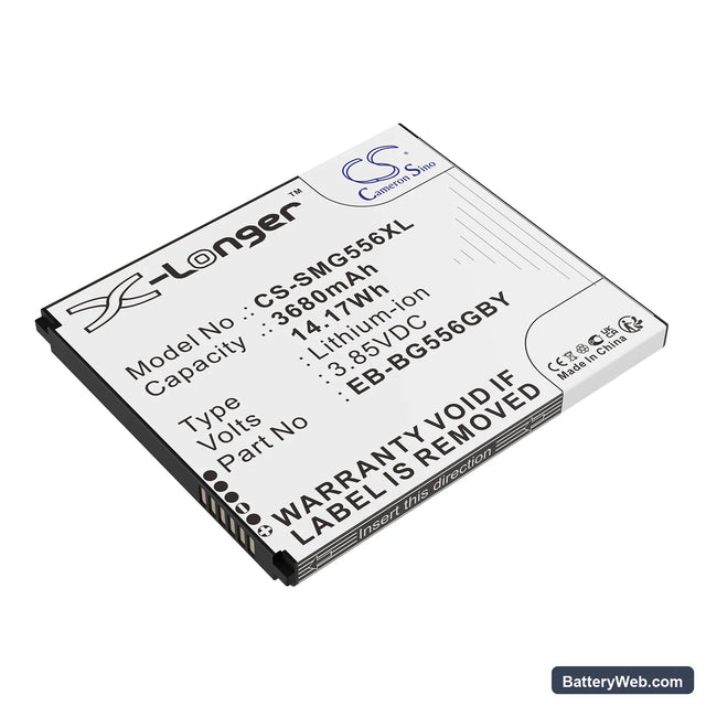 Samsung Galaxy XCover7 5G Replacement Battery, 3.85V, 3680mAh, Li-ion 1