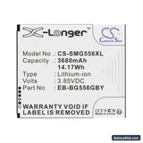 Samsung Galaxy XCover7 5G Replacement Battery, 3.85V, 3680mAh, Li-ion 5