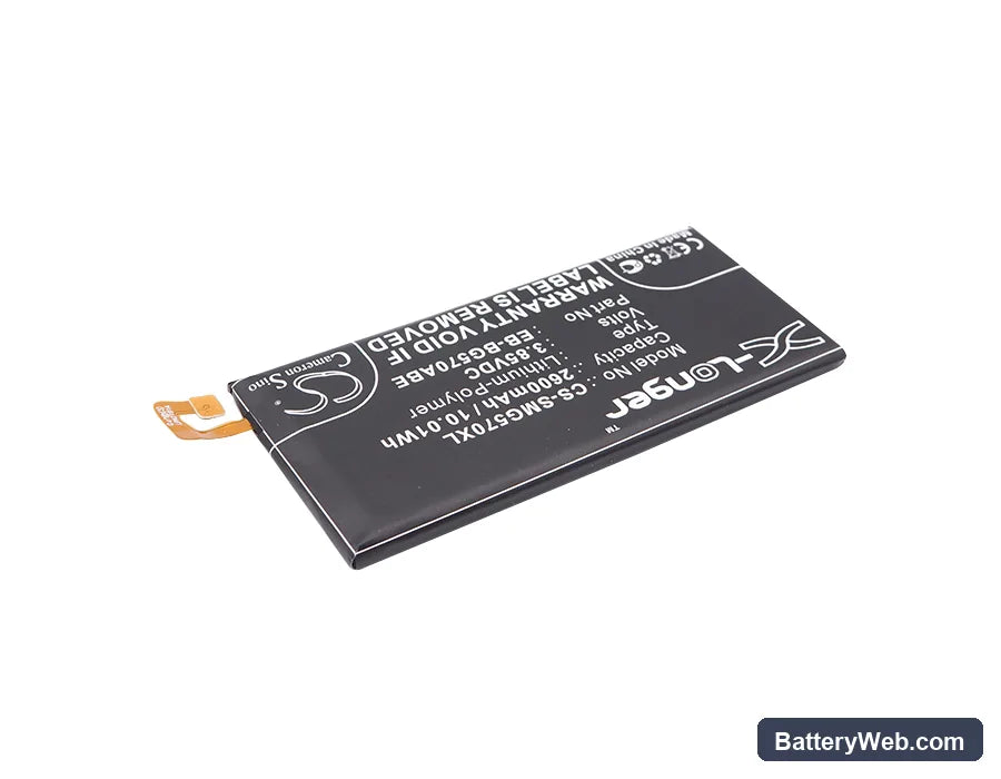 Samsung Galaxy On5 2016 Duos Replacement Battery, 3.85V, 2600mAh, Li-Polymer 2