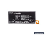Samsung Galaxy On5 2016 Duos Replacement Battery, 3.85V, 2600mAh, Li-Polymer 5