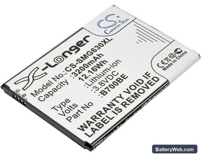 Samsung GT-I9200 Replacement Battery, 3.8V, 3200mAh, Li-ion 1