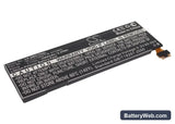 Samsung Galaxy Player 5.0 Replacement Battery, 3.7V, 2500mAh, Li-Polymer 1