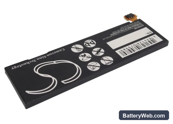 Samsung Galaxy Player 5.0 Replacement Battery, 3.7V, 2500mAh, Li-Polymer 4