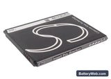 Samsung GT-I1819 Replacement Battery, 3.7V, 1550mAh, Li-ion 4