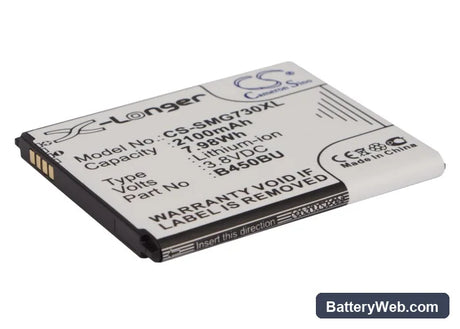 Samsung GT-I1819 Replacement Battery, 3.8V, 2100mAh, Li-ion 1
