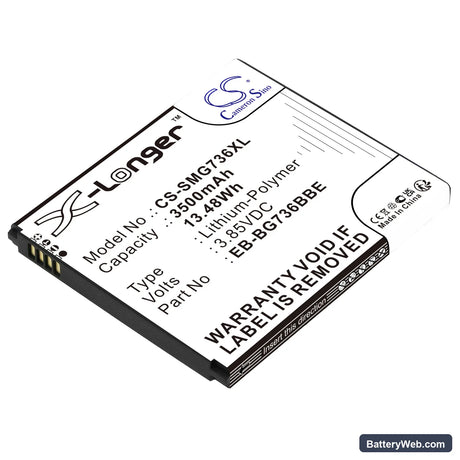 Samsung Galaxy Xcover 6 Pro Replacement Battery, 3.85V, 3500mAh, Li-Polymer 1