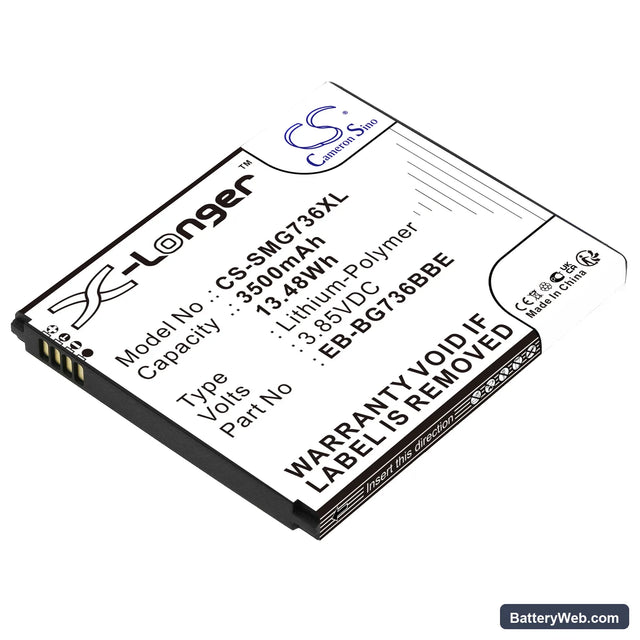 Samsung Galaxy Xcover 6 Pro Replacement Battery, 3.85V, 3500mAh, Li-Polymer 1