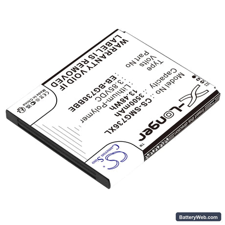 Samsung Galaxy Xcover 6 Pro Replacement Battery, 3.85V, 3500mAh, Li-Polymer 2