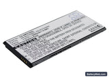 Samsung SM-G750 Replacement Battery, 3.8V, 2500mAh, Li-ion 2