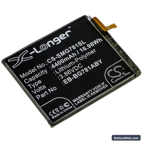 Samsung Galaxy S20 FE 5G Replacement Battery, 3.86V, 4400mAh, Li-Polymer 1
