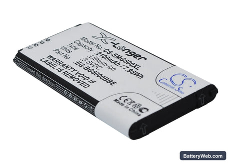 Samsung Galaxy S5 Mini Replacement Battery, 3.85V, 2100mAh, Li-ion 2
