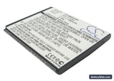 Samsung SGH-G810 Replacement Battery, 3.7V, 1000mAh, Li-ion 1