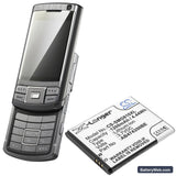 Samsung SGH-G810 Replacement Battery, 3.7V, 1200mAh, Li-ion 4