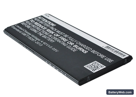 Samsung Galaxy Alpha Replacement Battery, 3.85V, 1700mAh, Li-ion 4