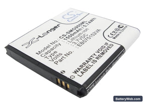 Verizon Replacement Battery, 3.7V, 1550mAh, Li-ion 1