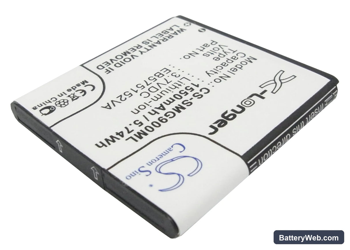 Verizon Replacement Battery, 3.7V, 1550mAh, Li-ion 2