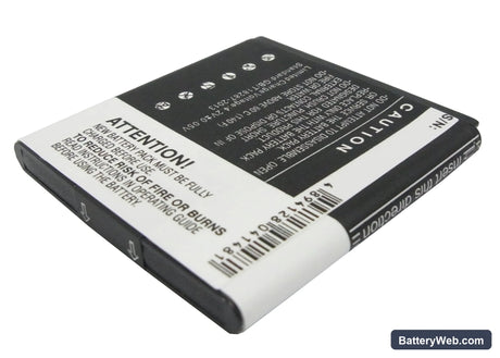 Verizon Replacement Battery, 3.7V, 1550mAh, Li-ion 4