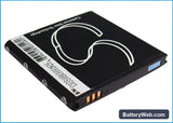 Samsung GT-i9000 Replacement Battery, 3.7V, 1250mAh, Li-ion 3