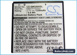 Samsung GT-i9000 Replacement Battery, 3.7V, 1250mAh, Li-ion 5