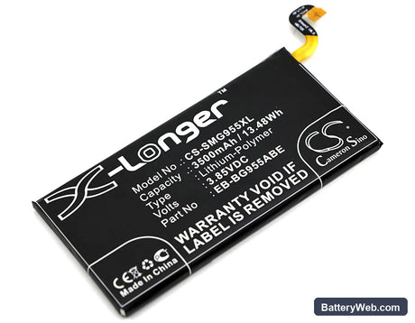 Samsung Galaxy S8 Plus Replacement Battery, 3.85V, 3500mAh, Li-Polymer 1