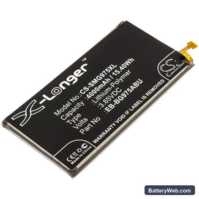 Samsung Galaxy S10+ Replacement Battery, 3.85V, 4000mAh, Li-Polymer 1