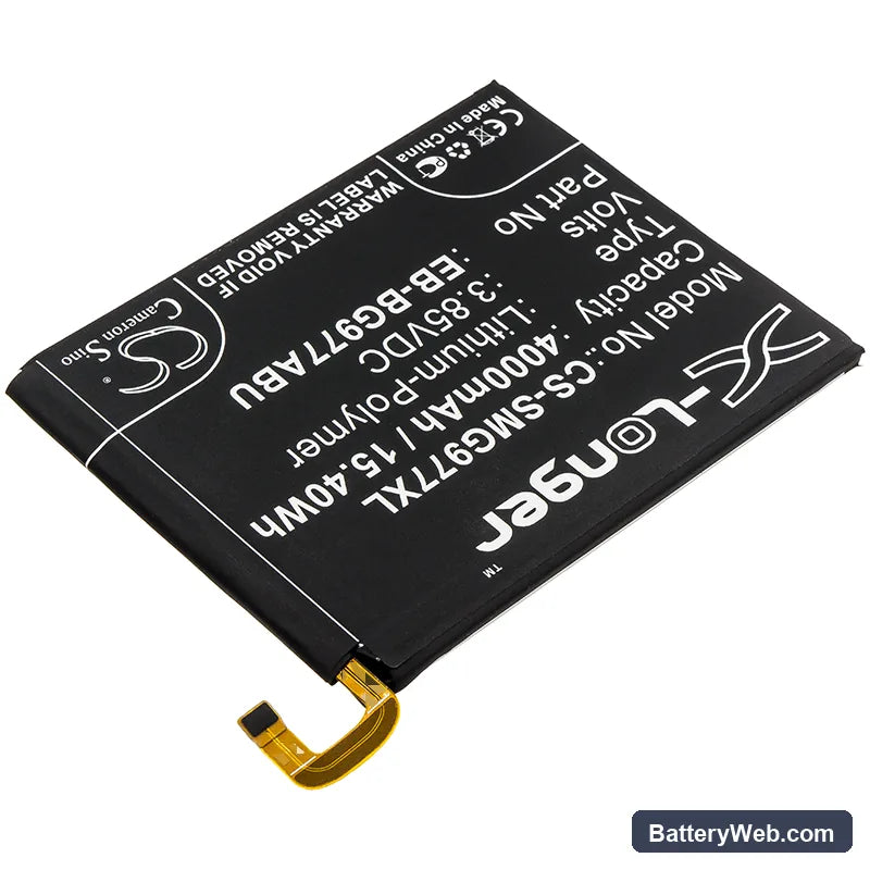 Samsung Galaxy S10 5G Replacement Battery, 3.85V, 4000mAh, Li-Polymer 2