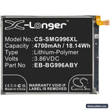 Samsung Galaxy S21+ Replacement Battery, 3.86V, 4700mAh, Li-Polymer 3