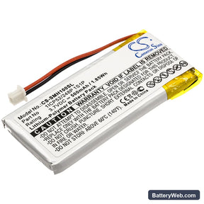 Sena SMH-10 Lifespan Replacement Battery, 3.7V, 500mAh, Li-Polymer 1