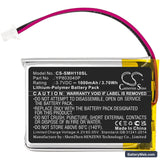 Sena 10C Replacement Battery, 3.7V, 1000mAh, Li-Polymer 3