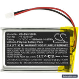 Sena 20S Replacement Battery, 3.7V, 1100mAh, Li-Polymer 3