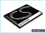 Samsung SCH-i110 Replacement Battery, 3.7V, 1500mAh, Li-ion 1