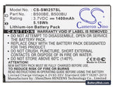 Samsung GT-I9190 Replacement Battery, 3.7V, 1400mAh, Li-ion 5