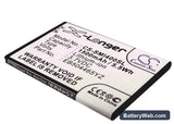 Samsung SCH-I400 Replacement Battery, 3.7V, 1500mAh, Li-ion 1