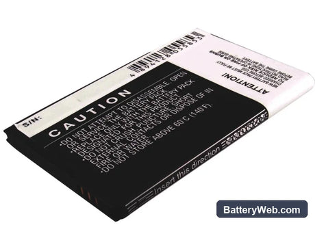 Samsung SCH-I400 Replacement Battery, 3.7V, 1500mAh, Li-ion 4