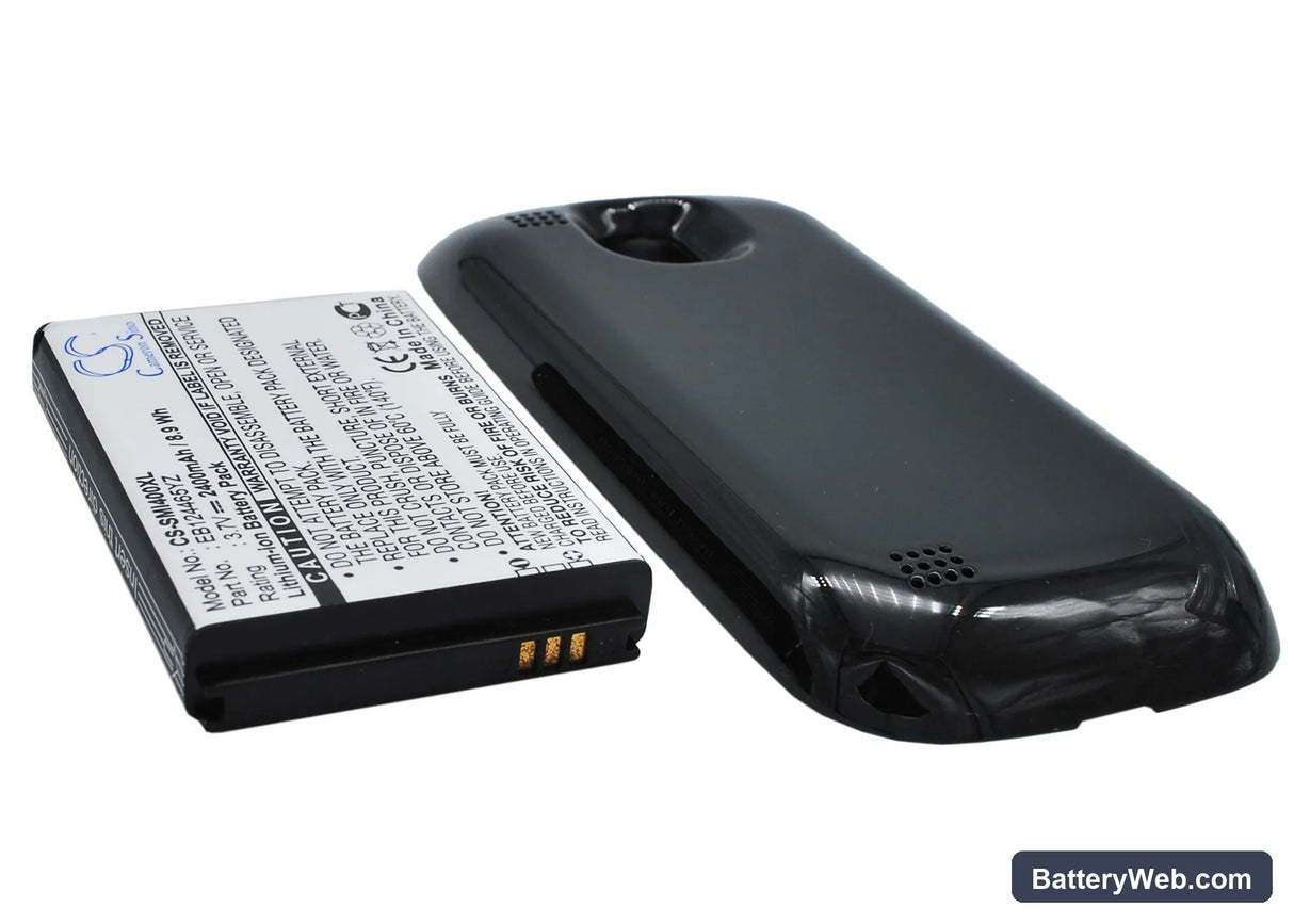 Samsung SCH-I400 Replacement Battery, 3.7V, 2400mAh, Li-ion 2