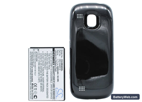 Samsung SCH-I400 Replacement Battery, 3.7V, 2400mAh, Li-ion 5