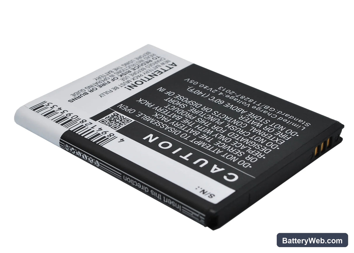 Samsung Stratosphere i405 Replacement Battery, 3.7V, 1850mAh, Li-ion 5