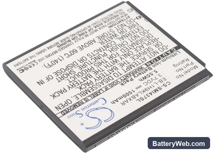 Samsung Galaxy Express Replacement Battery, 3.7V, 1500mAh, Li-ion 2