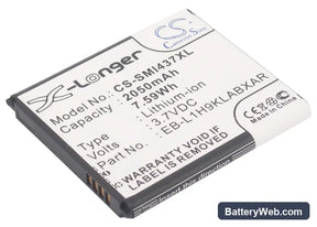 Samsung Galaxy Express Replacement Battery, 3.7V, 2050mAh, Li-ion 1