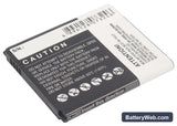 Samsung Galaxy Express Replacement Battery, 3.7V, 2050mAh, Li-ion 4