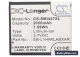 Samsung Galaxy Express Replacement Battery, 3.7V, 2050mAh, Li-ion 5