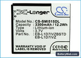 Samsung SCH-I515 Replacement Battery, 3.7V, 3300mAh, Li-ion 5