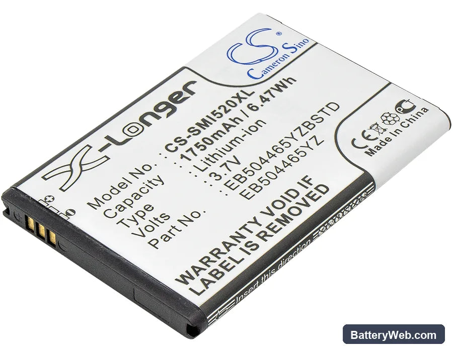 USCellular SCH-LC11 Replacement Battery, 3.7V, 1750mAh, Li-ion 1