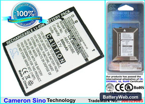 Samsung SGH-i550w Replacement Battery, 3.7V, 800mAh, Li-ion 1