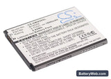 Samsung GT-I8260 Replacement Battery, 3.7V, 1600mAh, Li-ion 1