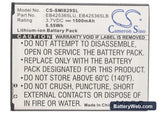 Samsung GT-I8262D Replacement Battery, 3.7V, 1500mAh, Li-ion 5