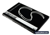 Samsung SCH-R940 Replacement Battery, 3.7V, 1700mAh, Li-ion 3