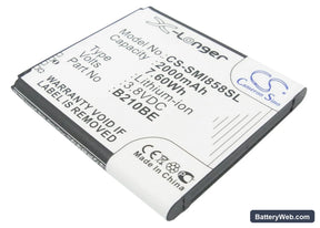 Samsung GT-i8580 Replacement Battery, 3.8V, 2000mAh, Li-ion 1